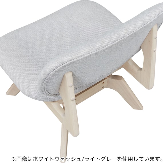 傷・汚れに強いファブリック 回転式ダイニングチェア(リラックスワイド2 NSF WW/OR) 7枚目画像