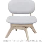 傷・汚れに強いファブリック 回転式ダイニングチェア(リラックスワイド2 NSF WW/OR) 8枚目画像