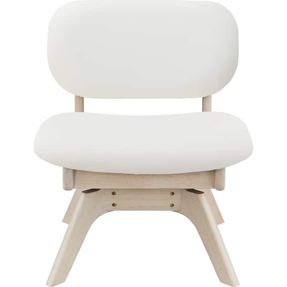 傷・汚れに強い 回転式ダイニングチェア(リラックスワイド2 Nシールド WW/WH) 3枚目画像