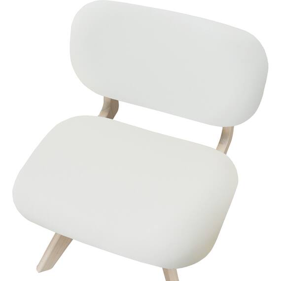 傷・汚れに強い 回転式ダイニングチェア(リラックスワイド2 Nシールド WW/WH) 5枚目画像