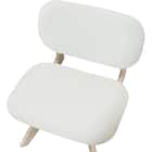 傷・汚れに強い 回転式ダイニングチェア(リラックスワイド2 Nシールド WW/WH) 5枚目画像