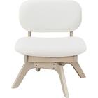 傷・汚れに強い 回転式ダイニングチェア(リラックスワイド2 Nシールド WW/WH) 6枚目画像