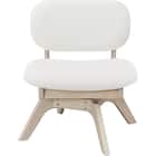 傷・汚れに強い 回転式ダイニングチェア(リラックスワイド2 Nシールド WW/WH) 6枚目画像