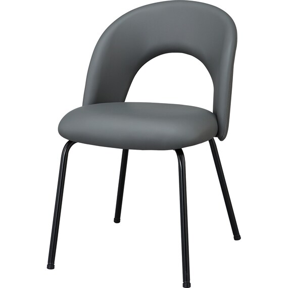 ダイニングチェア(HR001 GY/BK) 1枚目画像