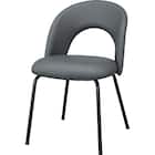 ダイニングチェア(HR001 GY/BK) 1枚目画像