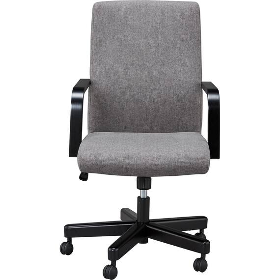 回転式ダイニングチェア(HO101 NSF DGY/BK) 3枚目画像