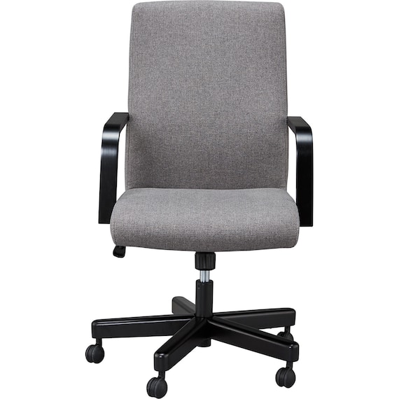 回転式ダイニングチェア(HO101 NSF DGY/BK) 3枚目画像