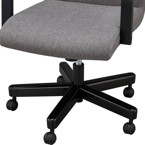 回転式ダイニングチェア(HO101 NSF DGY/BK) 9枚目画像