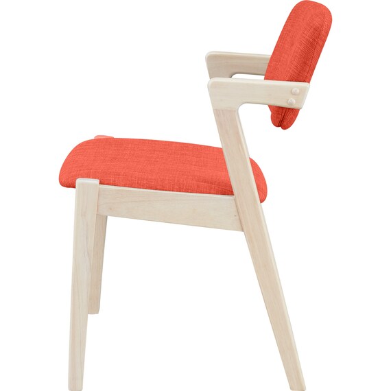 ダイニングチェア(YR001 WW/OR) 3枚目画像