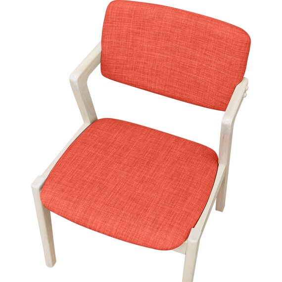 ダイニングチェア(YR001 WW/OR) 5枚目画像