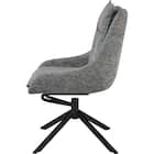 回転式ダイニングチェア(EL001 GY/BK) 7枚目画像