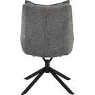 回転式ダイニングチェア(EL001 GY/BK) 8枚目画像