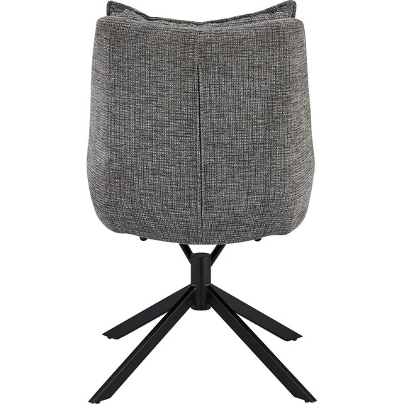 回転式ダイニングチェア(EL001 GY/BK) 8枚目画像