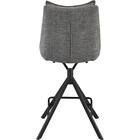 回転式カウンターチェア(EL001 GY/BK) 5枚目画像