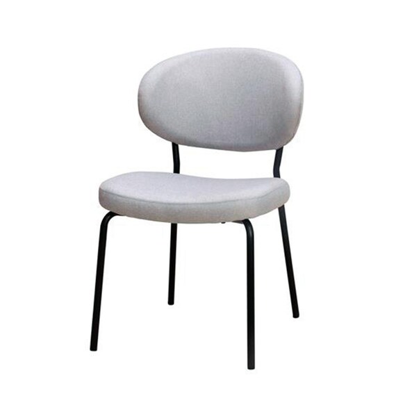 ダイニングチェア(YM001 GY/BK) 1枚目画像