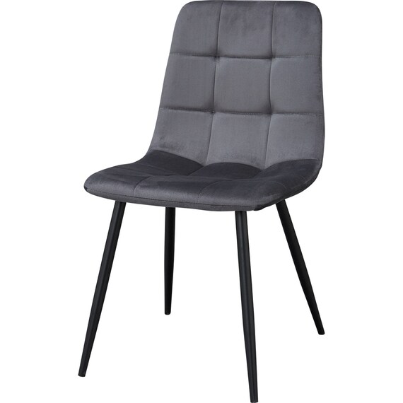 ダイニングチェア2点セット(SH103 GY/BK) 2枚目画像