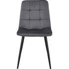 ダイニングチェア2点セット(SH103 GY/BK) 3枚目画像