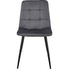 ダイニングチェア2点セット(SH103 GY/BK) 3枚目画像