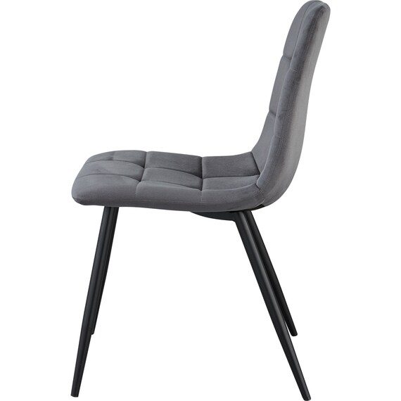 ダイニングチェア2点セット(SH103 GY/BK) 4枚目画像