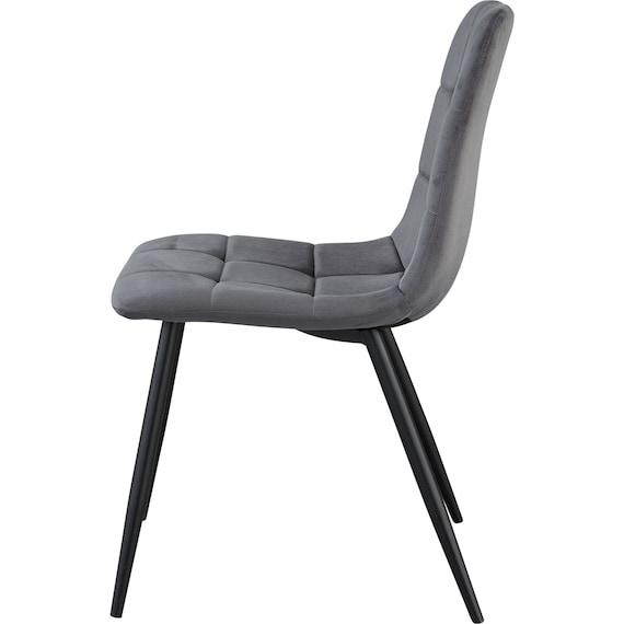 ダイニングチェア2点セット(SH103 GY/BK) 4枚目画像