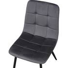 ダイニングチェア2点セット(SH103 GY/BK) 6枚目画像