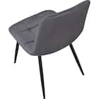 ダイニングチェア2点セット(SH103 GY/BK) 7枚目画像