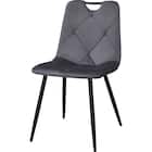 ダイニングチェア2点セット(SH103 取っ手付き GY/BK) 2枚目画像