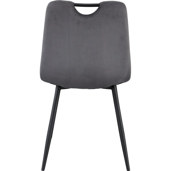 ダイニングチェア2点セット(SH103 取っ手付き GY/BK) 5枚目画像