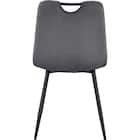 ダイニングチェア2点セット(SH103 取っ手付き GY/BK) 5枚目画像