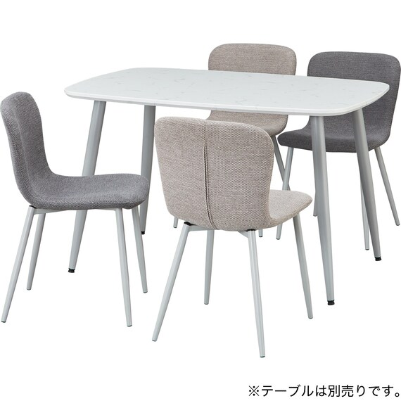 ダイニングチェア(FY101 GY/LGY) 7枚目画像