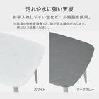 ダイニングテーブル(FY101 12080 WH/LGY) 2枚目画像