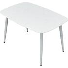 ダイニングテーブル(FY101 12080 WH/LGY) 5枚目画像