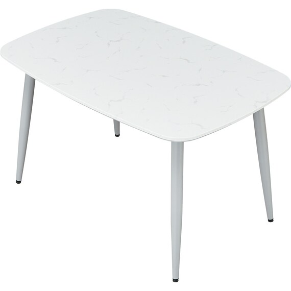 ダイニングテーブル(FY101 12080 WH/LGY) 5枚目画像