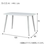 ダイニングテーブル(FY101 12080 WH/LGY) 11枚目画像