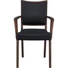 ダイニングチェア(ダンテ2 肘付きC19740K BR/317) 2枚目画像