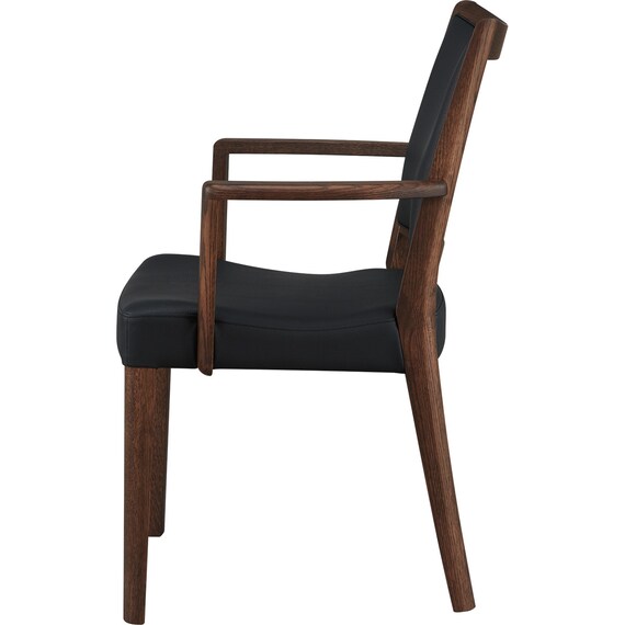 ダイニングチェア(ダンテ2 肘付きC19740K BR/317) 3枚目画像