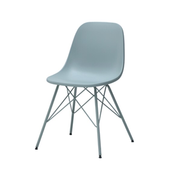 北欧風デザインチェア (1脚 ブルー) 1枚目画像