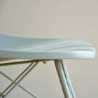 北欧風デザインチェア (1脚 ブルー) 6枚目画像