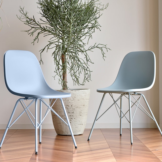 北欧風デザインチェア (1脚 ブルー) 11枚目画像