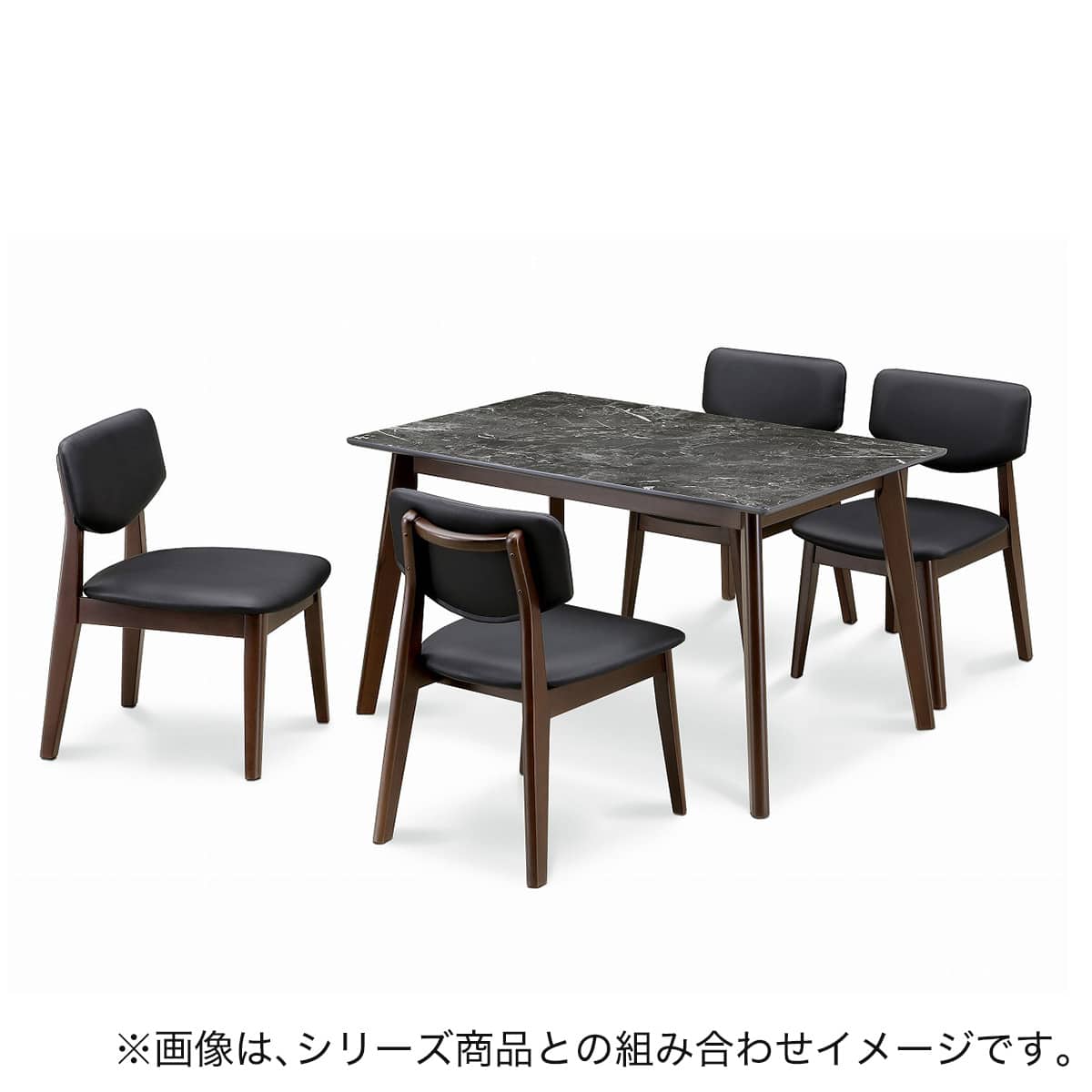 ≪zyt2882ジ限≫ 美品 ニトリ 石目調ダイニングテーブル 幅120cm メラミン天板 　　ST002/4001283/おしゃれ/大理石/マーブル/新生活/4人用/2人用/中古家具/リユースストレージ仙台 080312-54 ≪zyt2882ジ限≫ 美品 ニトリ 石目調ダイニングテーブル 幅120cm