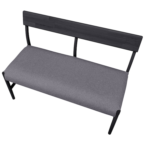 ベンチ(Nコレクション B34B BK/NSF-MGY) 4枚目画像