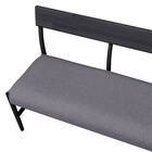 ベンチ(Nコレクション B34B BK/NSF-MGY) 5枚目画像