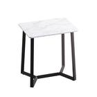 大理石調ダイニング5点セット (MRD ホワイト) 15枚目画像