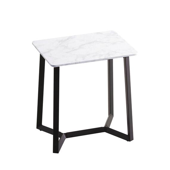 大理石調ダイニング5点セット (MRD ホワイト) 15枚目画像