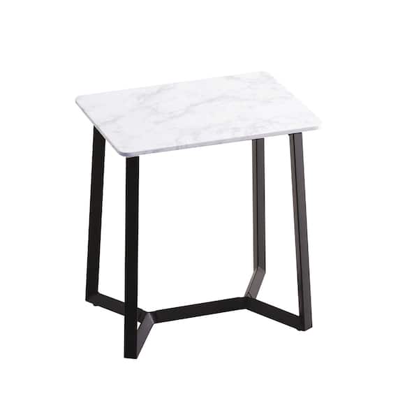 大理石調ダイニング5点セット (MRD ホワイト) 15枚目画像