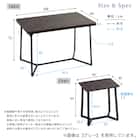 大理石調ダイニング5点セット (MRD ホワイト) 16枚目画像