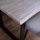 ダイニングテーブル (GNS 幅140cm グレージュ) 2枚目画像