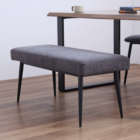 ダイニングベンチ (LTL ダークグレー) 1枚目画像