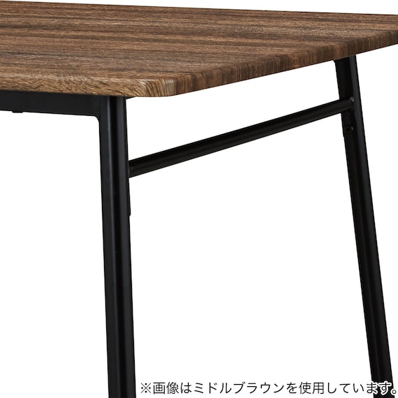 食卓5点セット(OT001-2 120 LBR) 4枚目画像