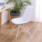 北欧風シェルチェア (CL ホワイト) 1枚目画像